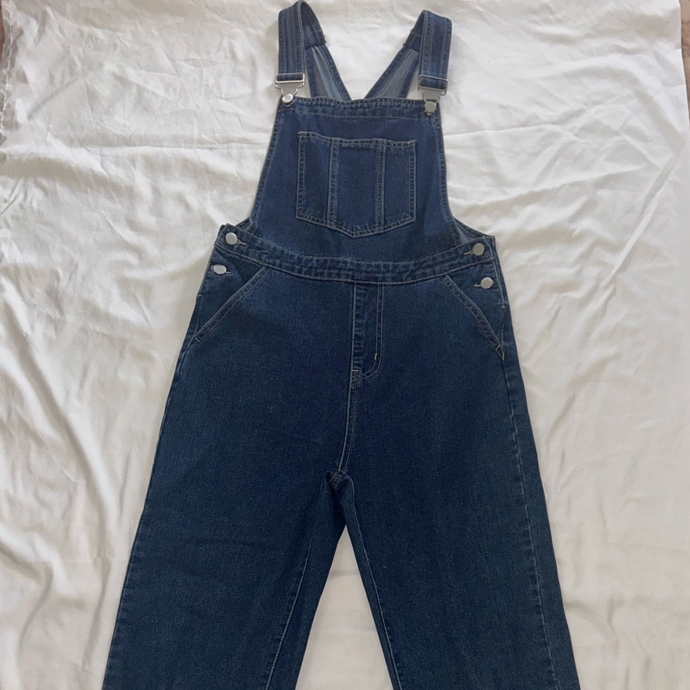 NWT ROMWE Blue Women Jeans Overalls